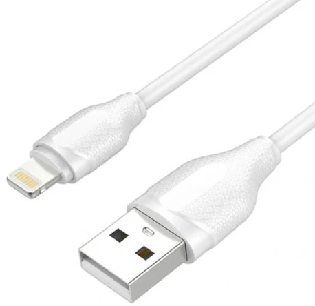 Кабель LDNIO (LD_B4501) LS372 USB Lightning 2m 2.1A White