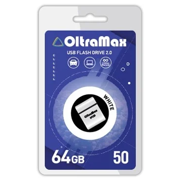 Накопитель USB 64GB Oltramax (OM-64GB-50-White)