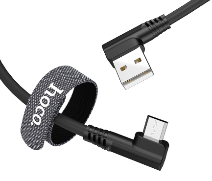 Кабель HOCO X83 USB2.0 - Micro USB черный 1м.
