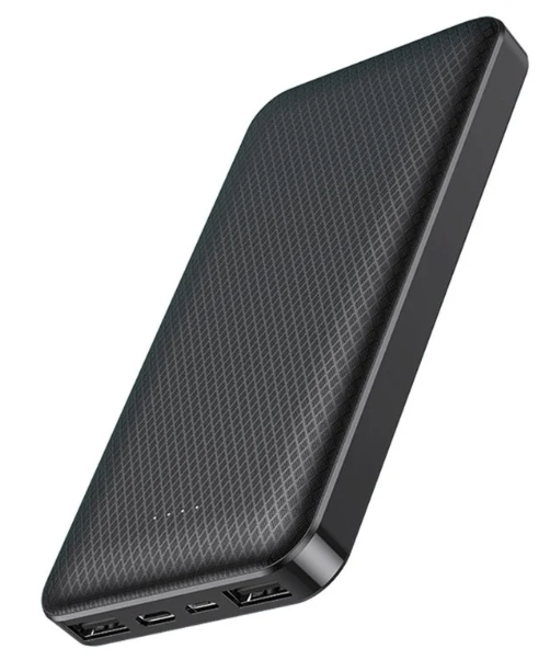 Аккумулятор внешний BOROFONE BJ3 10000mAh 2USB/Micro/Type-C (черный)