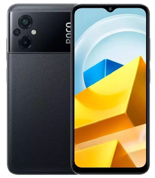 Смартфон Xiaomi Poco M5 (Black, 6/128)