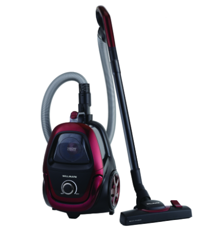 Пылесос WILLMARK VC-2630CYM бордовый