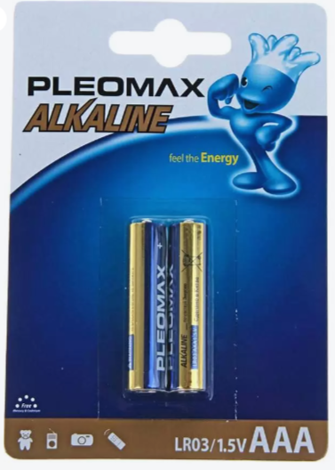 Батарейки Samsung Pleomax LR03 BL2 AAA