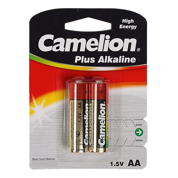 Батарейки Camelion LR06 Alkaline  BL-2 AA