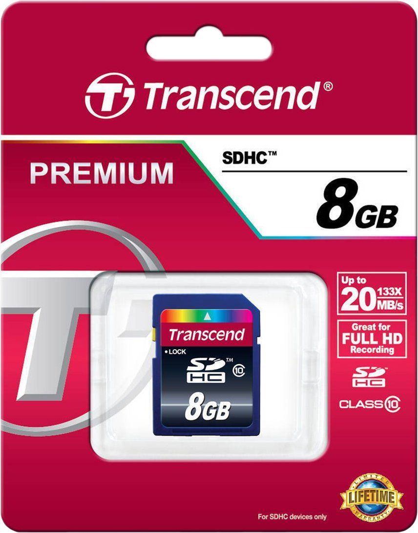 Карта памяти transcend sdhc 16 гб