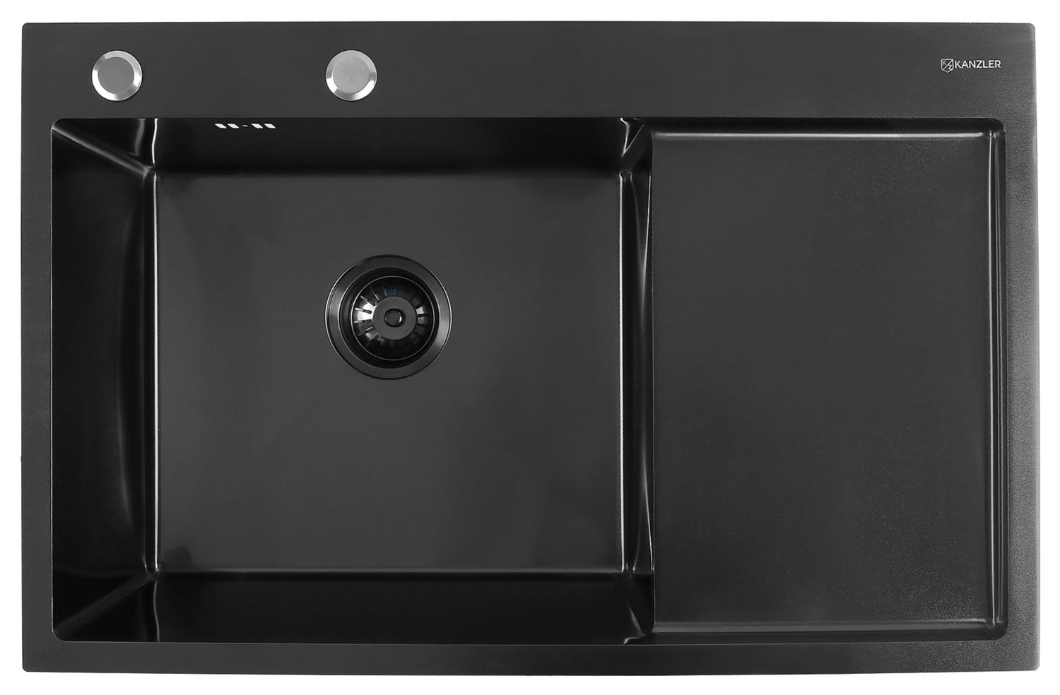 KANZLER Мойка KAS 780*500 L BLACK