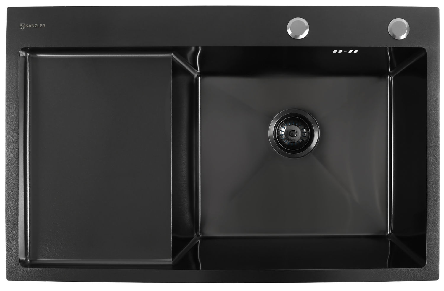 KANZLER Мойка KAS 780*500 R BLACK PVD