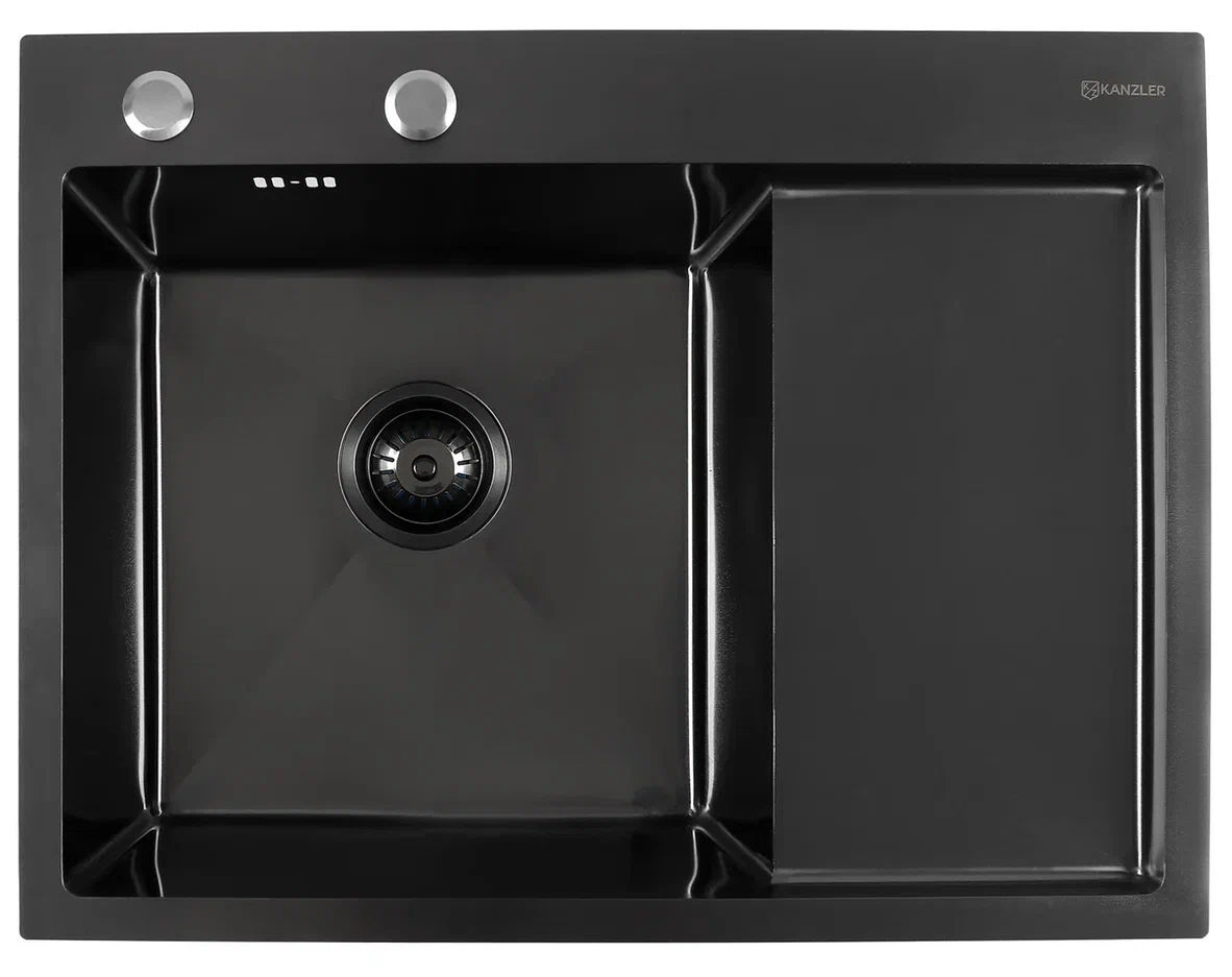 KANZLER Мойка KAS 650*500 L  BLACK PVD