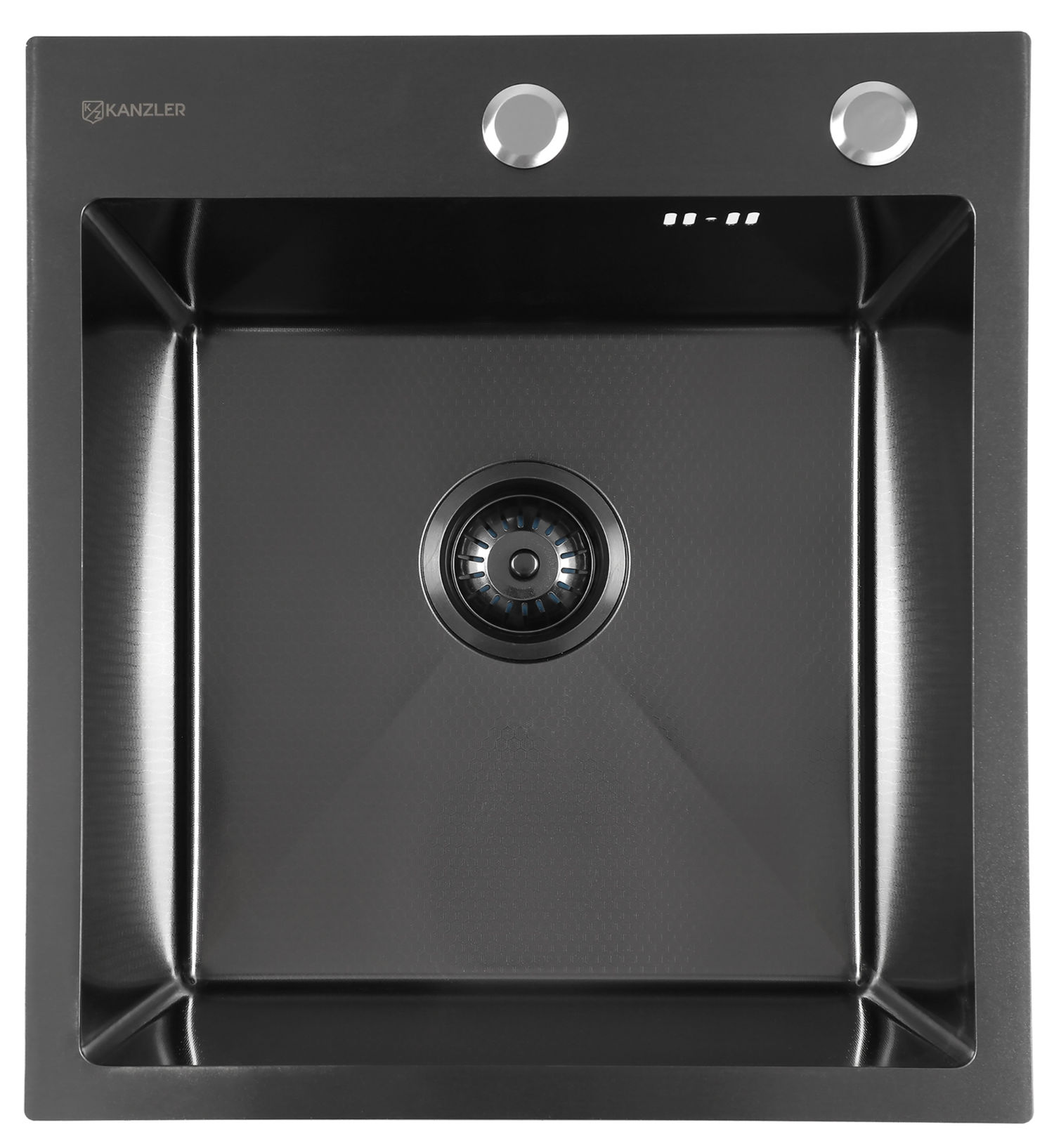 KANZLER Мойка KAS 450*500 BLACK PVD DECOR