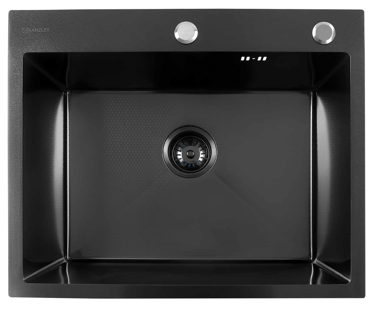 KANZLER Мойка KAS 600*500 BLACK PVD DECOR
