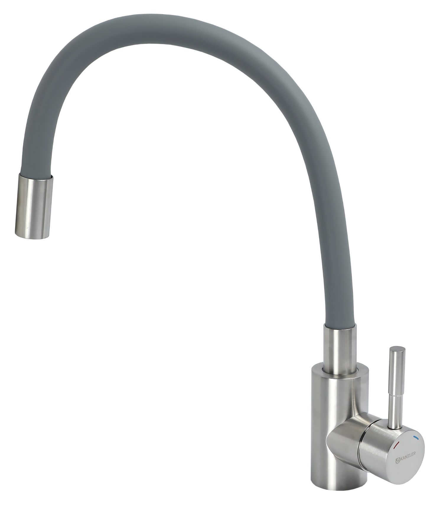 Кухонный смеситель KANZLER KAF 43030-22 SATIN/GREY