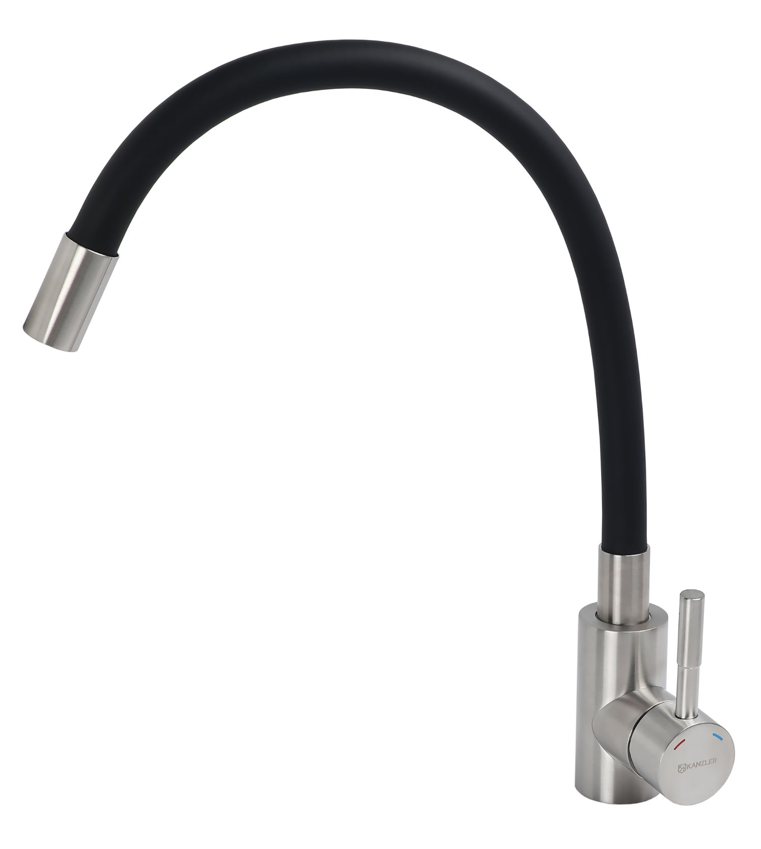 Кухонный смеситель KANZLER KAF 43030-23 SATIN/BLACK