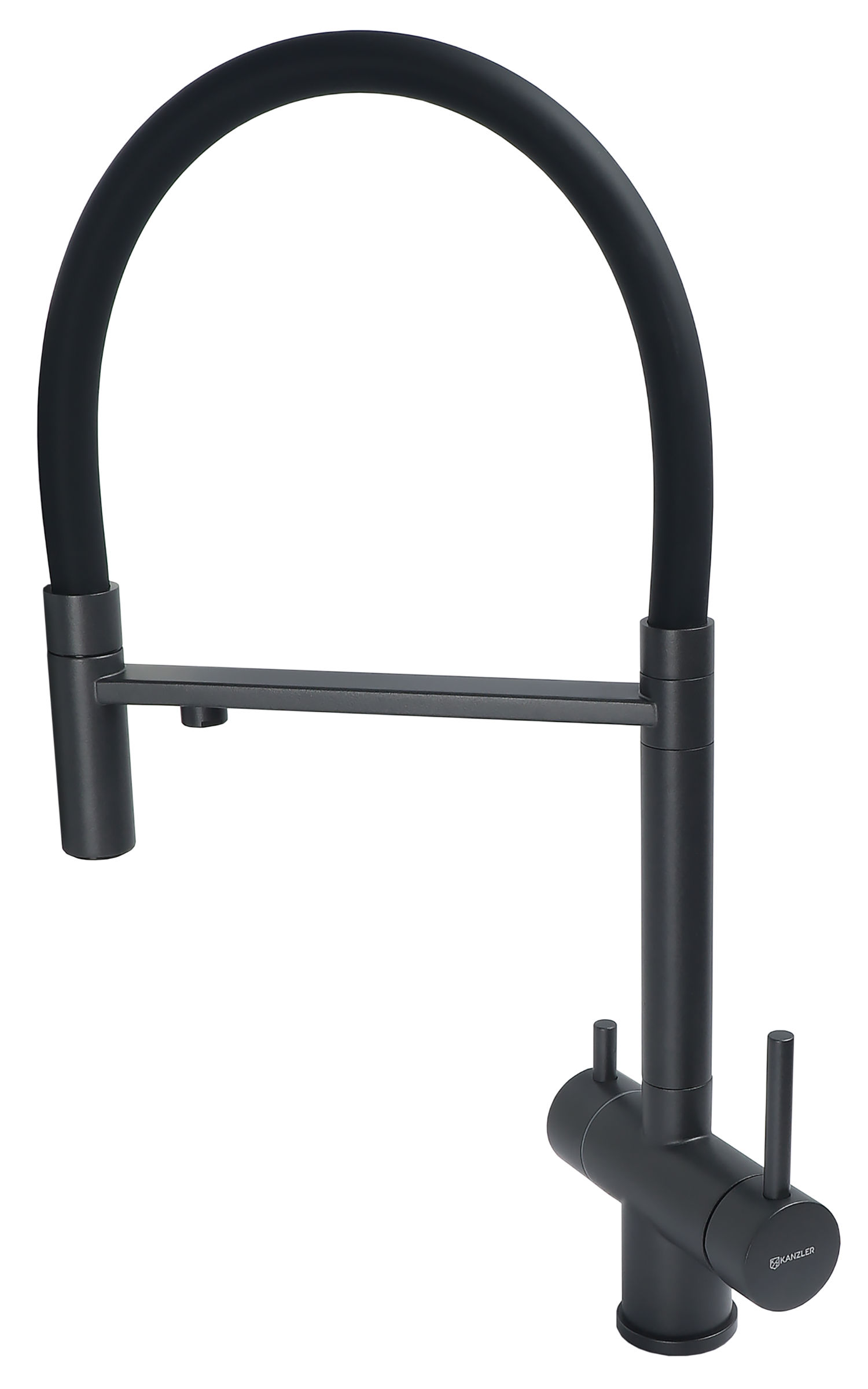 Кухонный смеситель KANZLER KAF 4404-73 Black MATTE PVD