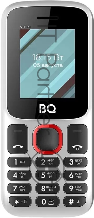 Мобильный телефон BQ 1848 Step+ белый/красный
