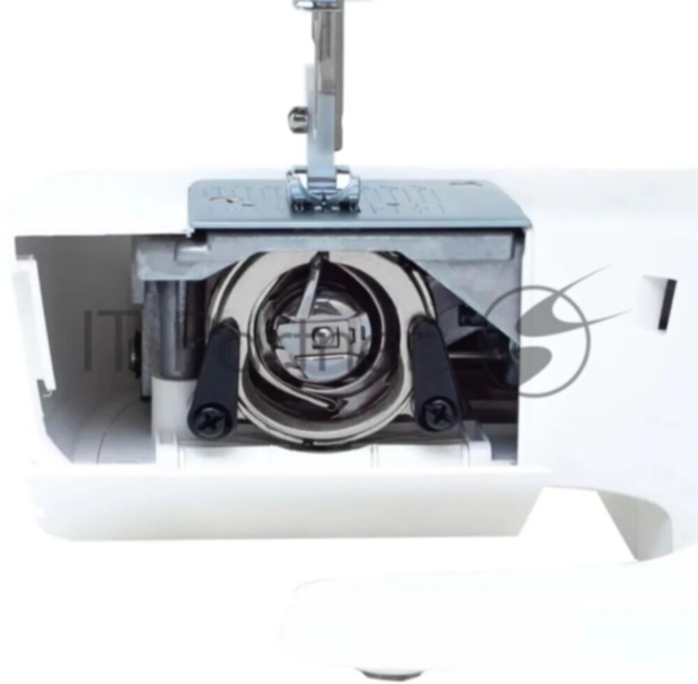 Швейная машина Singer M3305 белый, электромеханическая, вертикальный качающийся, 23 операции, автоматическая петля