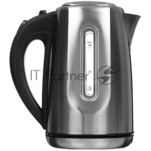 Чайник электрический BRAYER BR1014 серебристый, 1.7 л, 2200 Вт, скрытый нагревательный элемент
