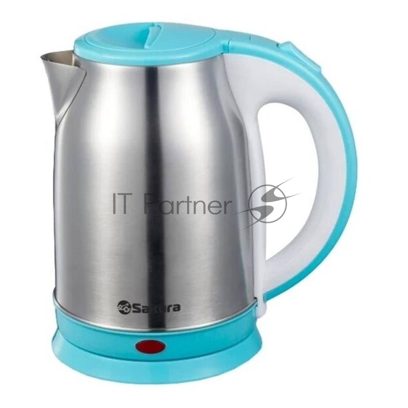 Чайник электрический Sakura SA-2147BL 1.8 л, нерж+голуб д