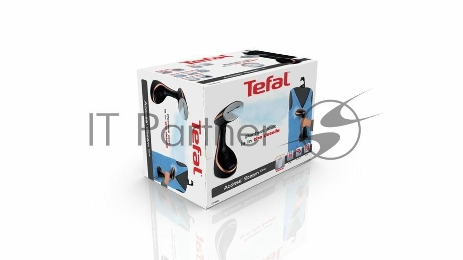 Отпариватель Tefal DT9100E0 черный/медный, 1600 Вт, 30 г/мин, 200 мл