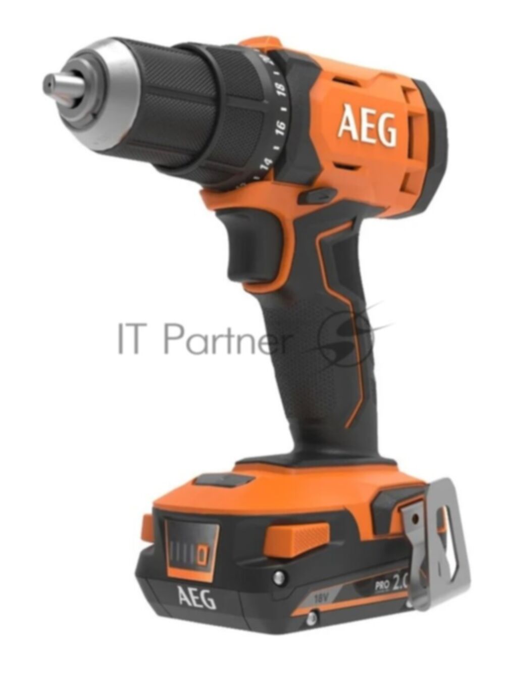 Дрель-шуруповерт AEG BS18G4-202C 4935478630, Аккумуляторная, 18В, 2 АКБ