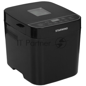 Хлебопечка Starwind SBMP0921 черный, 550 Вт, 0.9 кг, 13 программ