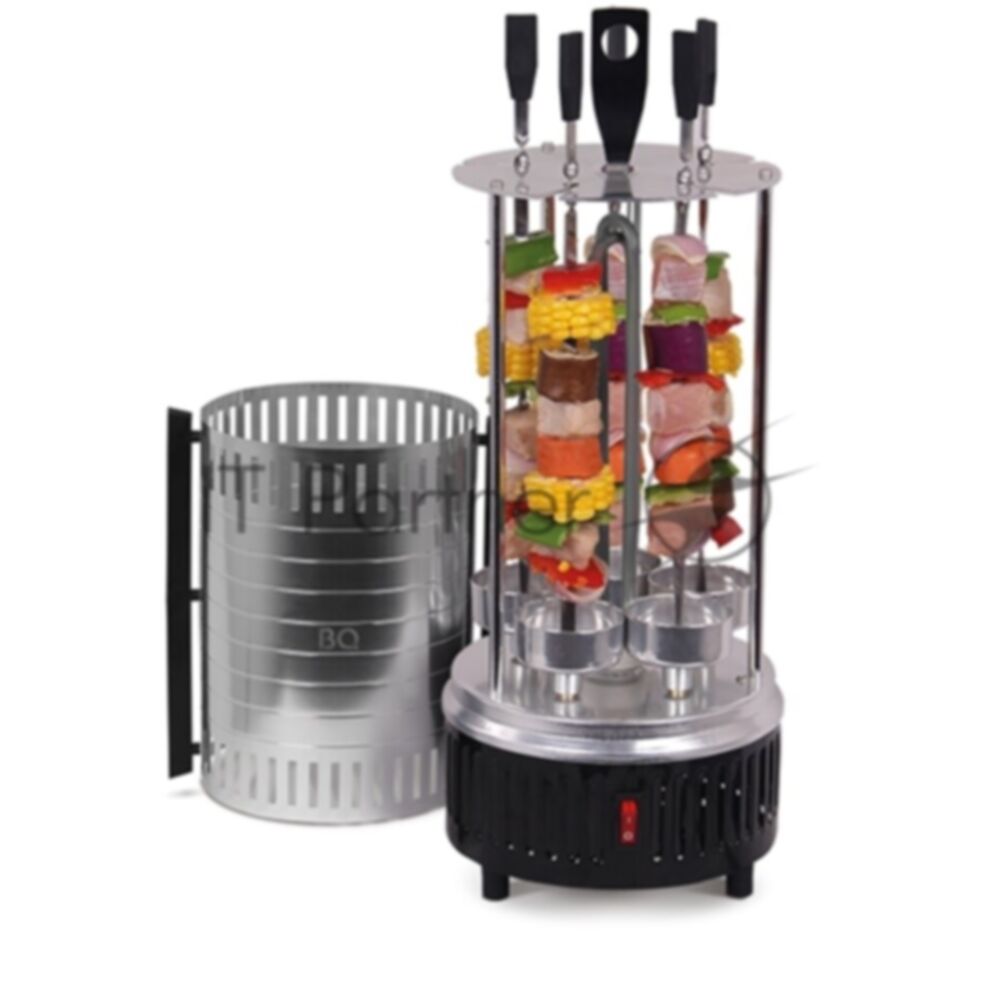 Электрошашлычница BQ BBQ1001 Black-Steel