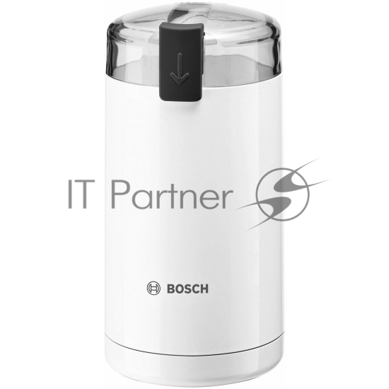 Кофемолка Bosch TSM6A011W 180Вт сист.помол.:ротац.нож вместим.:75гр белый