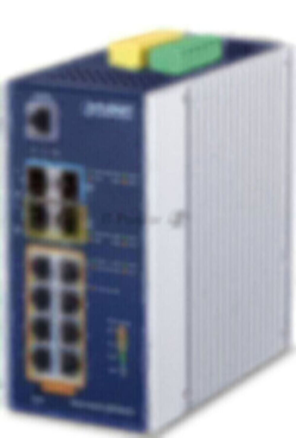 Коммутатор PLANET IP30 Industrial L2+/L4 8-Port 1000T 802.3at PoE+ 2-port 100/1000X SFP + 2-port 10G SFP+ Full Managed Switch