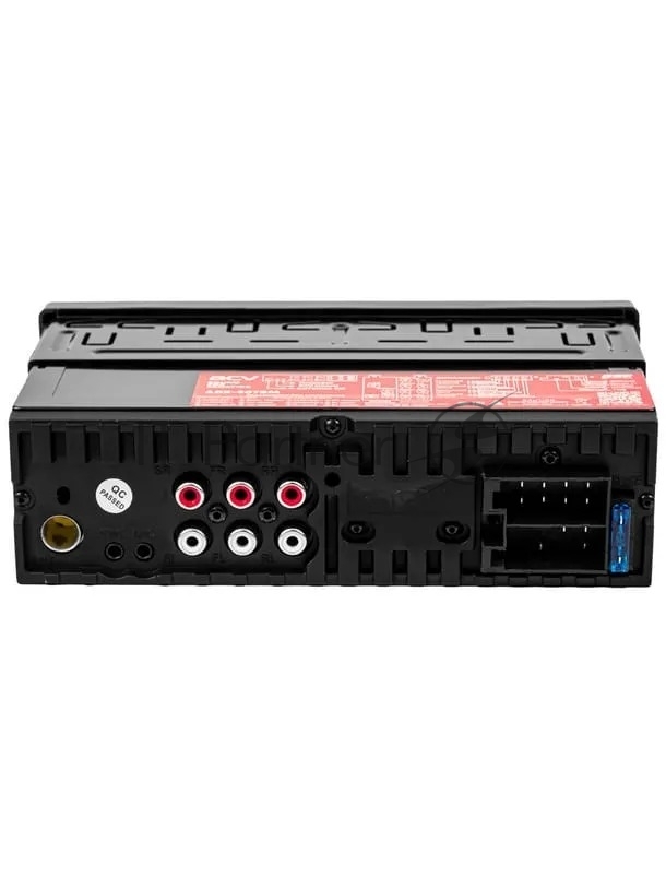 Автомагнитола ACV ADX-907BM, 1 DIN, Bluetooth, USB Type-A, AUX, пульт ДУ