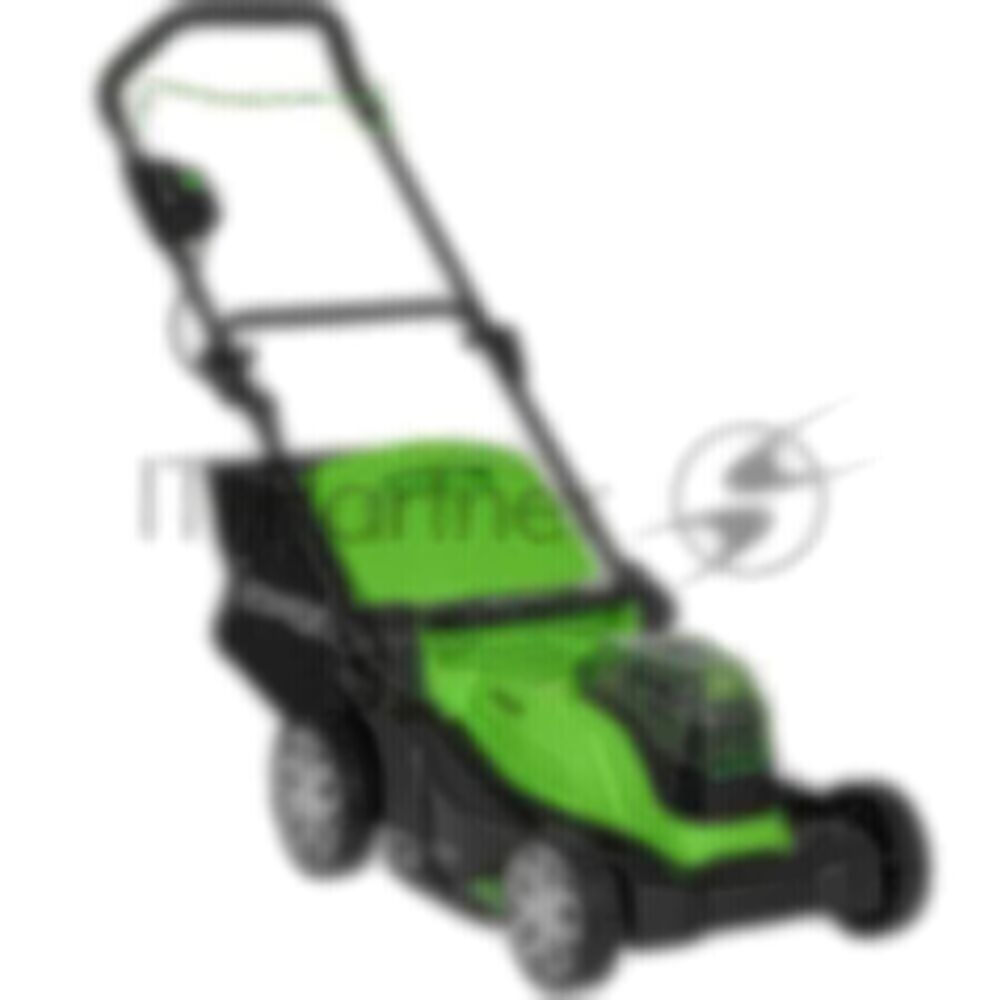 Газонокосилка аккумуляторная GreenWorks G24X2LM41k8, 2*24V, 41 см, с 2хАКБ 4Ач и ЗУ (2512607UD)
