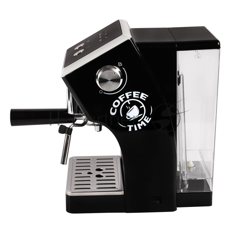 Кофеварка рожкового типа электрическая Endever Costa-1085, объем-1,5л, цвет черный, мощность 1200 Вт, давление 15 бар, 2 шт/уп