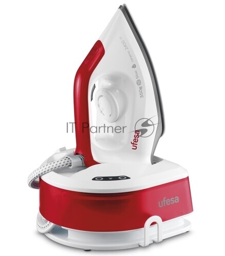 Парогенератор Ufesa PL2650 SPACE HEALTHY белый/красный, 2400 Вт, 120 г/мин, 350 г/мин, 1900 мл