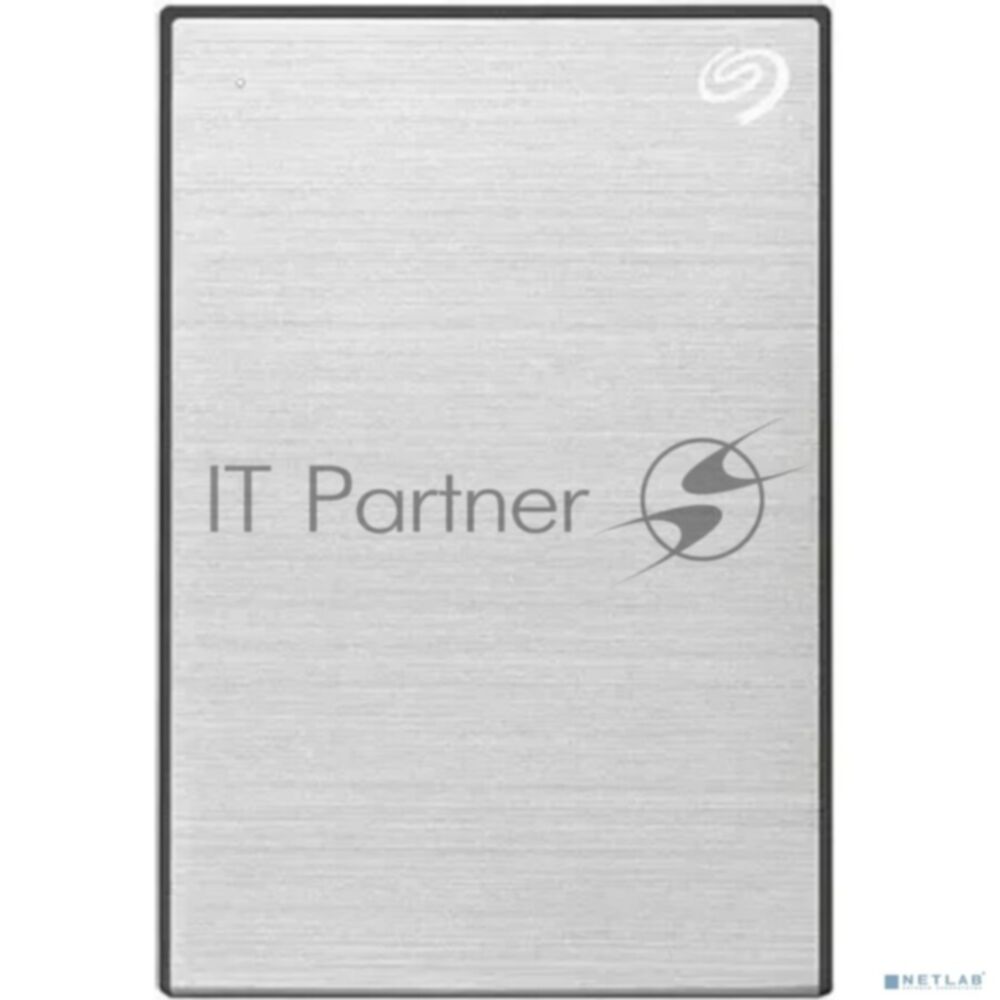 Внешний HDD 2.5" Seagate One Touch, 2TB, USB 3.2 Gen 1 Type-A, 5400 rpm, серебристый