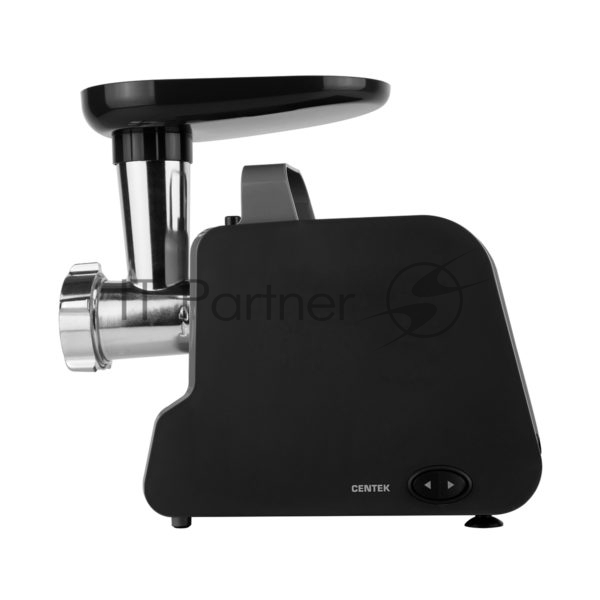 Мясорубка электрическая Centek CT-1628 серый/черный, 2000 Вт, 2 кг/мин, реверс, насадки - 6