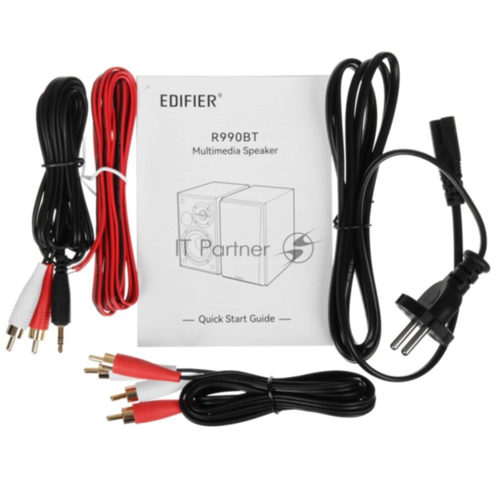 Акустическая система Edifier R990BT Black 2 x 12W RMS, 70-20000Гц, black, Bluetooth