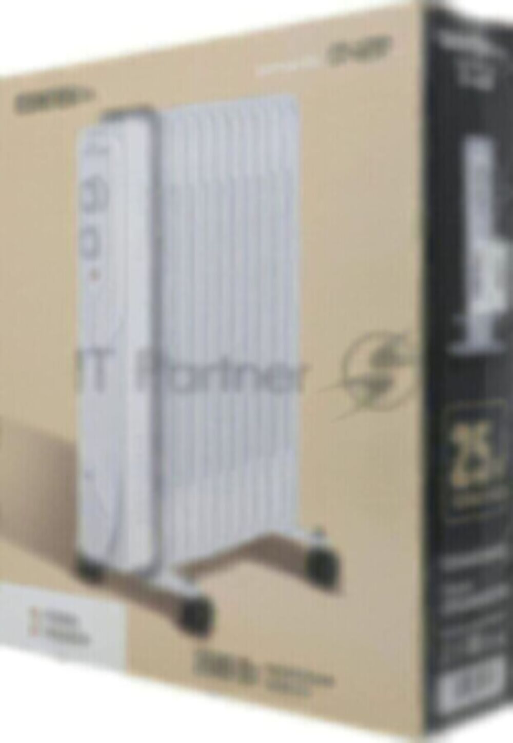 Масляный обогреватель Centek CT-6207 (11 секций) белый, 1000/1750/2500 Вт, 25 м2, 3 режима, термостат
