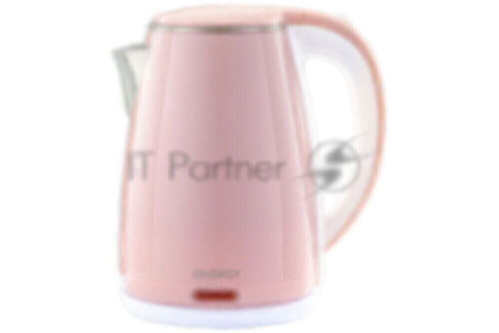 Чайник Energy E-261, 2200 Вт, 1.8 л, двойной корпус, розовый