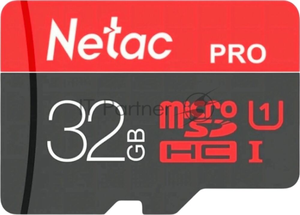 Флеш карта microSDHC 32Gb Netac P500 ULTRA NT02P500ULT-032G-S (без SD адаптера) 100Mb/s