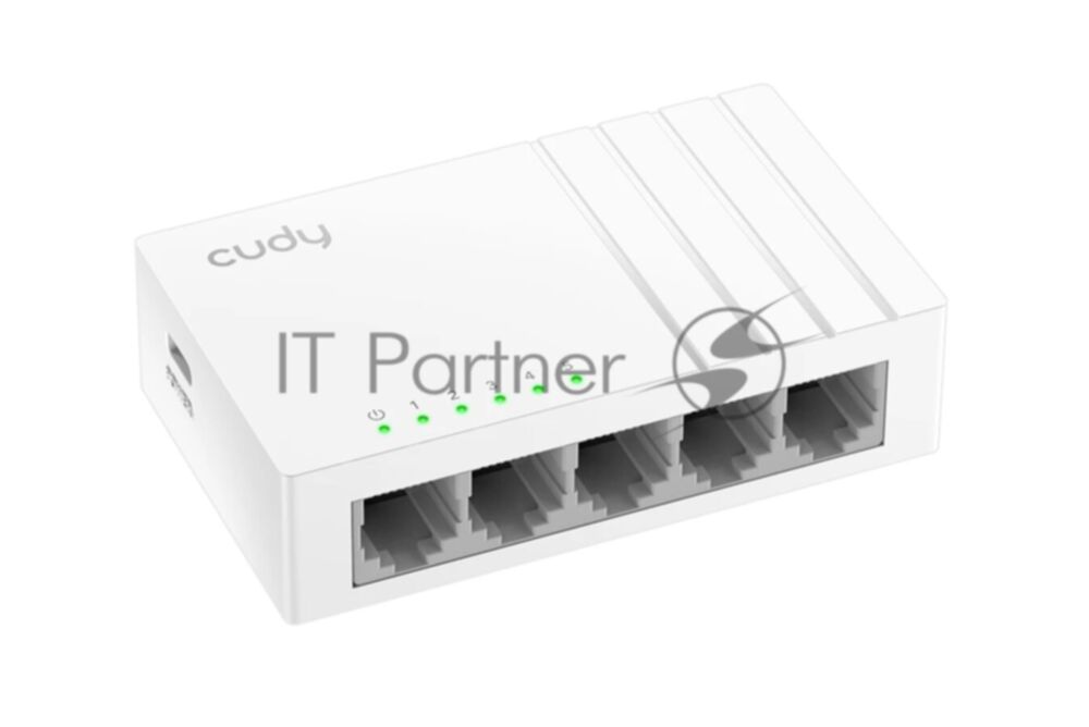 Коммутатор Cudy GS105U, 5×1 Гбит/с, неуправляемый