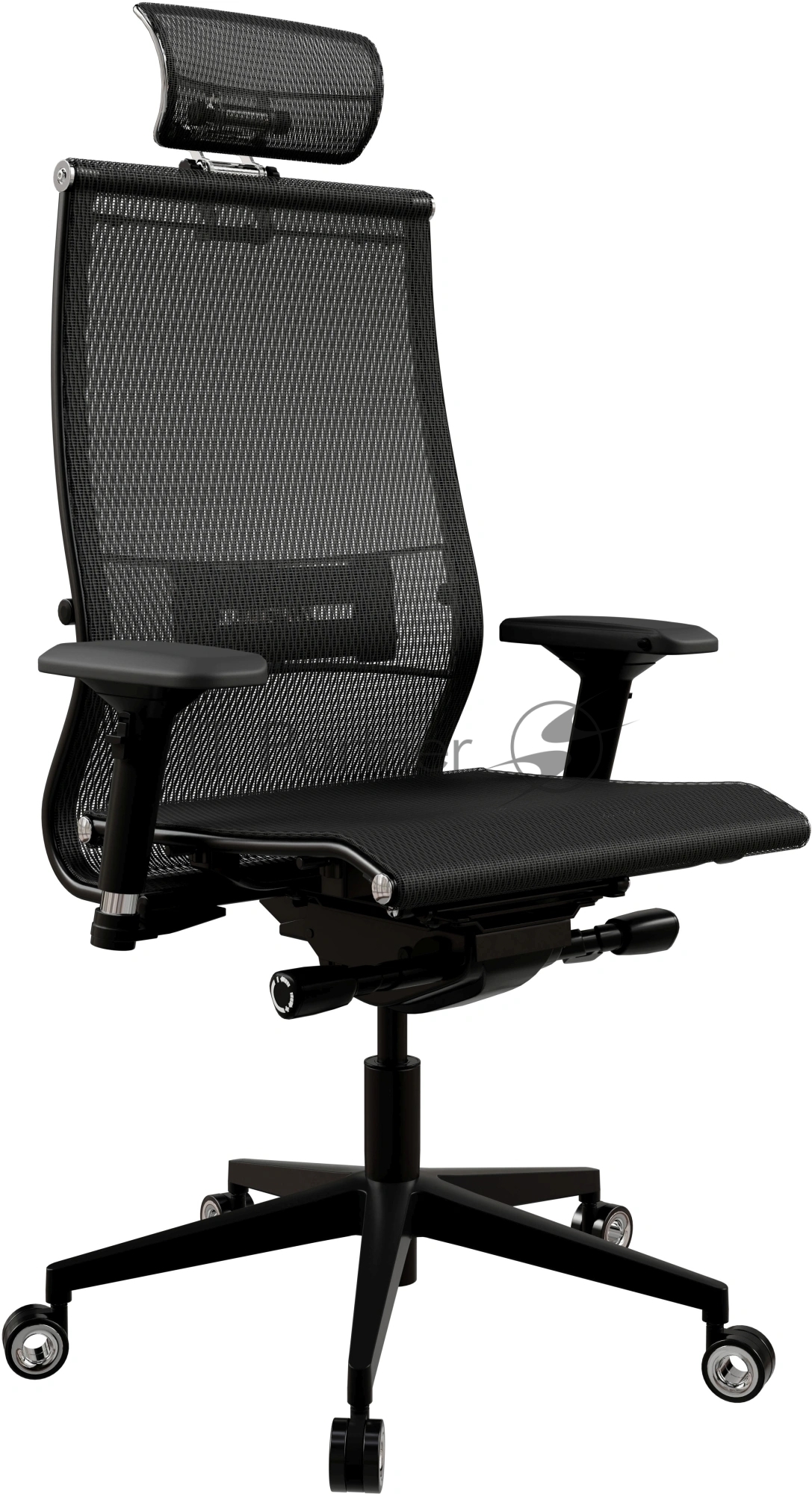 Кресло компьютерное Samurai Black Edition New, черный 30.3.15.AA z30.3.15.AA