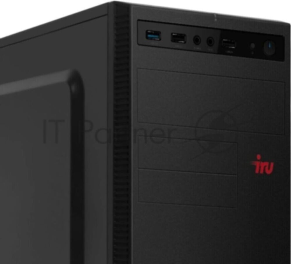 Компьютер IRU Planio 310H6SEV MT i3 12100 (3.3) 16Gb SSD 512Gb UHDG 730 FreeDOS GbitEth 400W черный (RUS) (2112845)