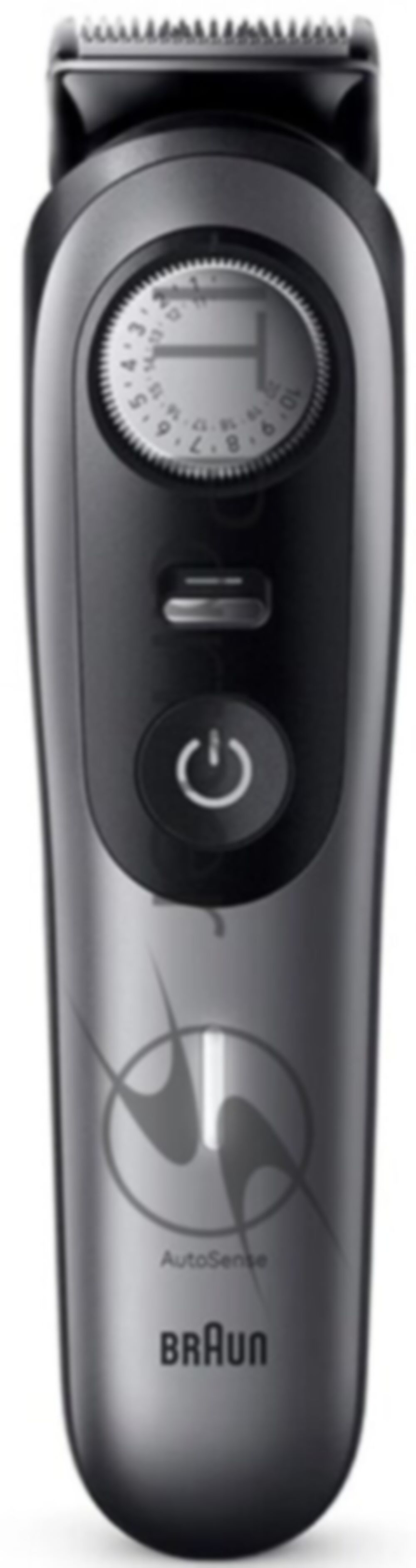 Триммер Braun BT9520 серебристый (насадок в компл:4шт)