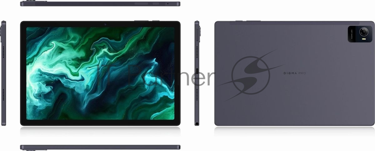 Планшет Digma Pro Wave 10.5", 8Gb, 256Gb, 4G, Android 15, серый