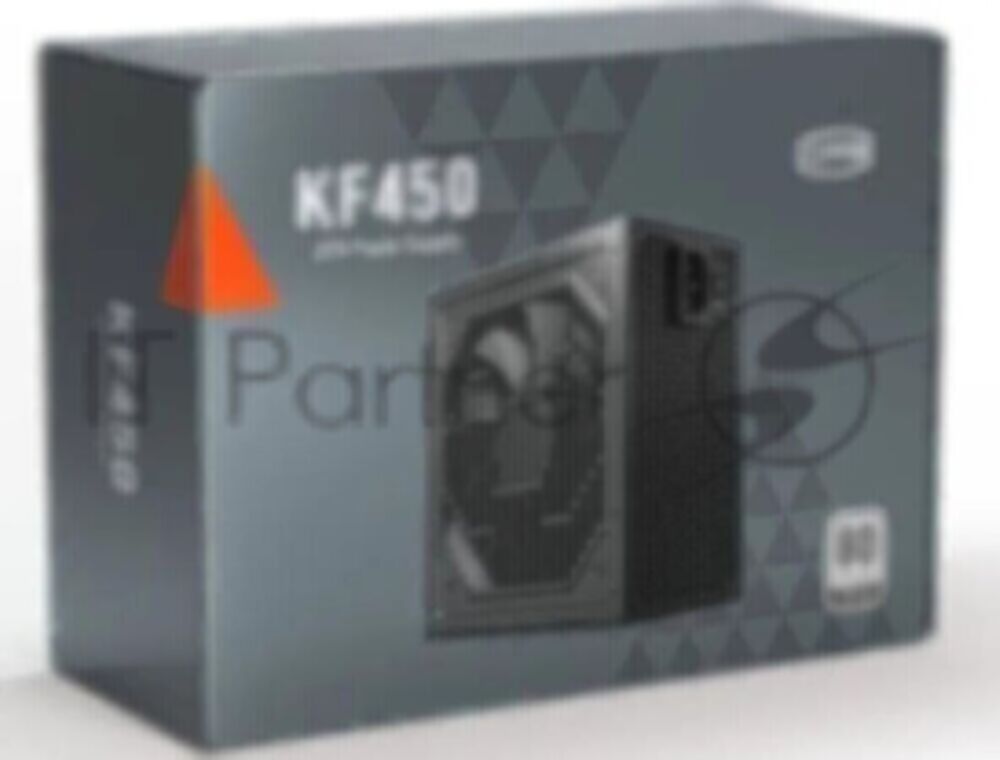 Блок питания ПК/ Power Supply PCCooler, 450W 80+ White (ATX, ATX 2.4, Non-modular, 1x24(20+4)pin 550mm, 1xCPU*2 8(4+4)pin 610+150mm, 1xPCIe*2 8(6+2)pin 510+150mm, 6xSATA*3+MOLEX4pin*2, Active,