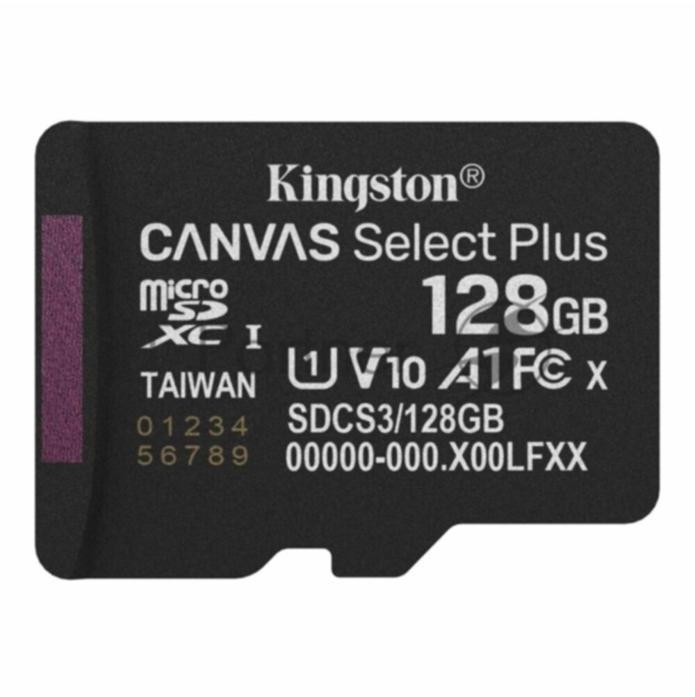 Флеш карта microSDXC 128Gb Kingston SDCS3/128GbSP Canvas Select Plus w/o adapter