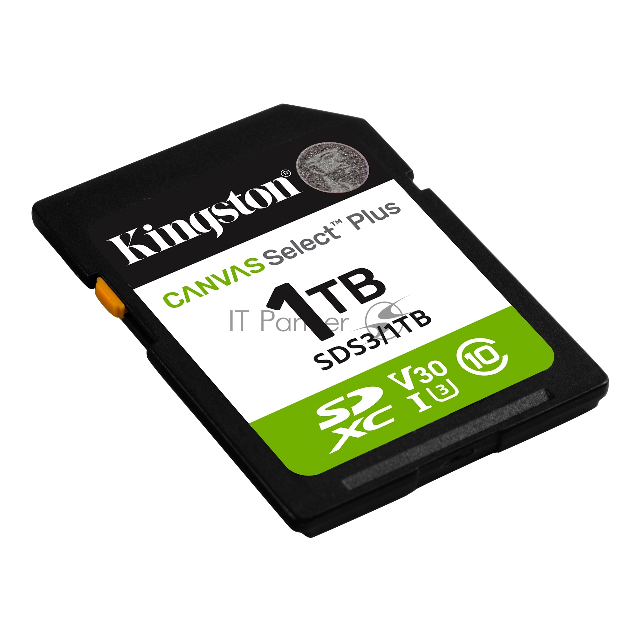 Флеш карта SDXC 1Tb Kingston SDS3/1Tb Canvas Select Plus w/o adapter