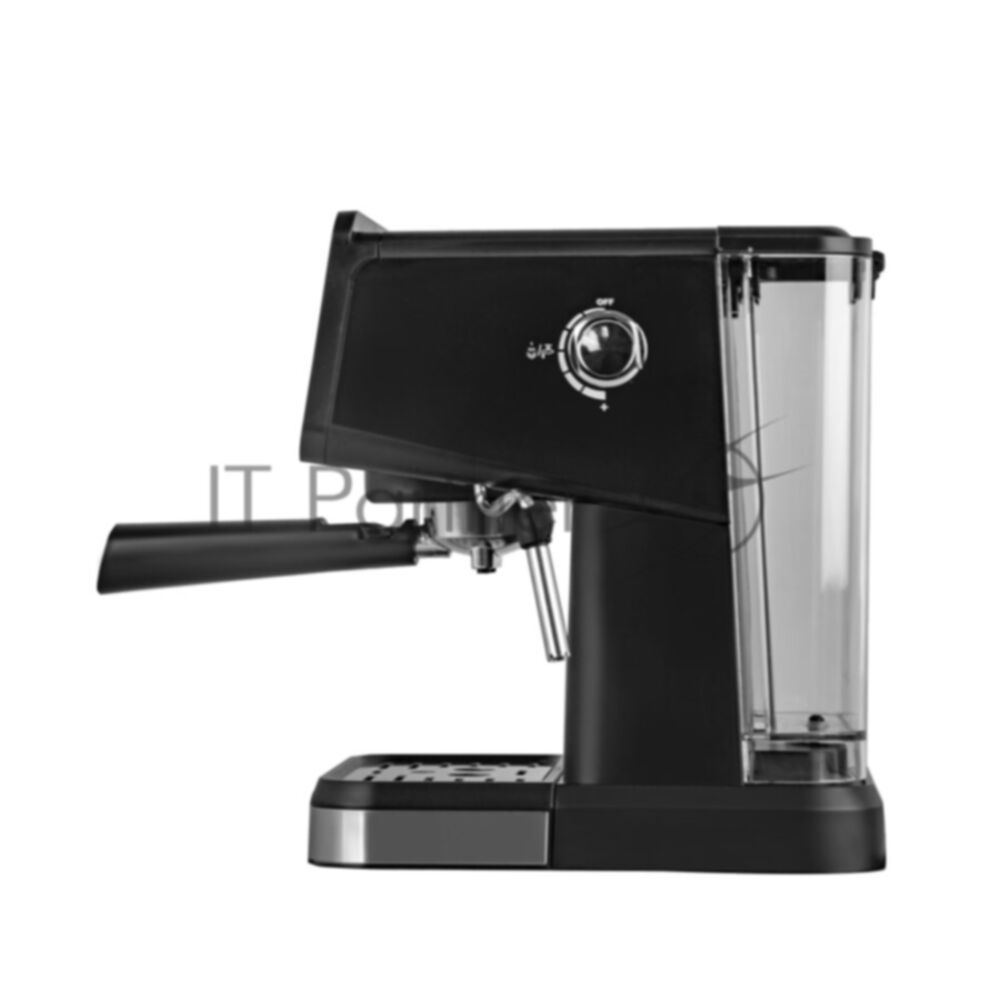 Кофеварка рожкового типа электрическая Endever Costa-1092, объем-1,5л, цвет черный/стальной, мощность 1050 Вт, давление 20 бар, 4 шт/уп