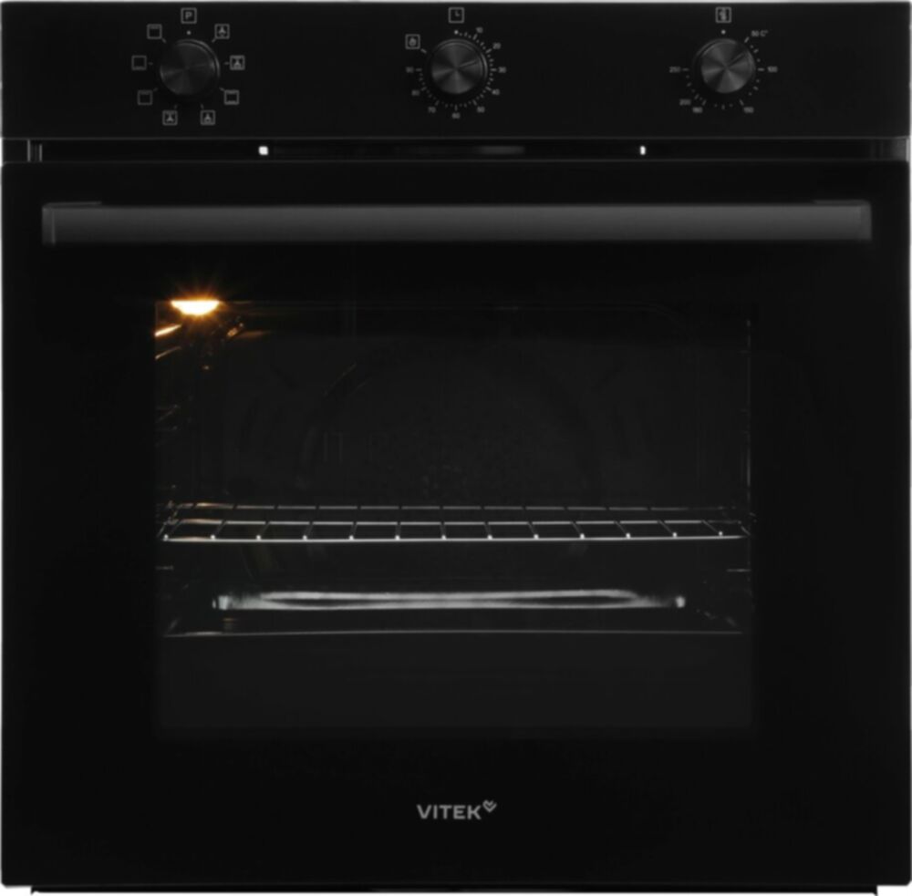 Духовой шкаф Электрический Vitek VEO 6380 BG стекло черное