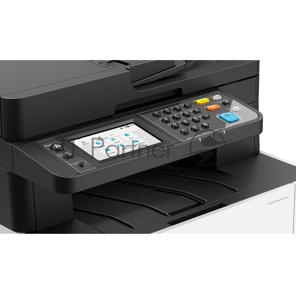 МФУ лазерное Kyocera ECOSYS MA2600cwfx, (цветной, А4, принтер/сканер/копир/факс, 1200dpi, 26ppm, 1Gb, ADF50, Duplex, Lan, USB, WiFi) (110C0D3NL0/110C0D3NL1) (замена M5526cdw)