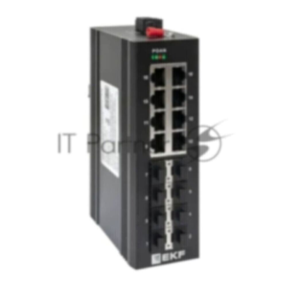 Коммутатор промышленный неуправляемый EKF TSX-U-8GX/SFP-8GT U-8GX/SFP-8GT 8 портов 1000Base-X SFP 8 портов 10/100/1000Base-T(X) RJ45 монтаж на DIN-рей