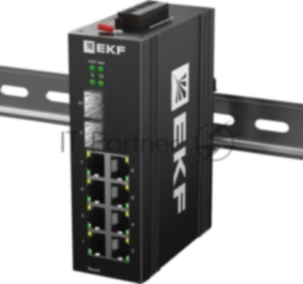 Коммутатор промышленный управляемый EKF TSX-ML2-2GX/SFP-8GTP уровня L2 ML2-2GX/SFP-8GTP 2 порта 1000Base-X SFP 8 портов 10/100/1000Base-T(X) RJ45 c Po